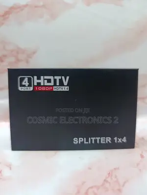 HDTV 1x4 Multi-Display Splitter With 1080P Full HD Support