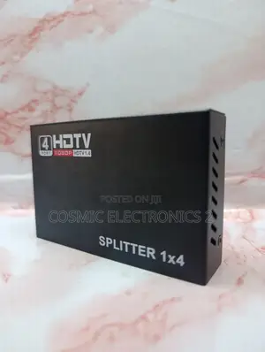 HDTV 1x4 Multi-Display Splitter With 1080P Full HD Support