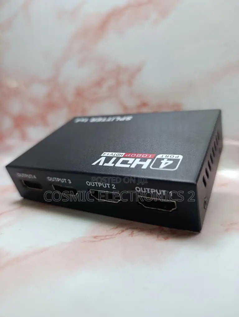 HDTV 1x4 Multi-Display Splitter With 1080P Full HD Support