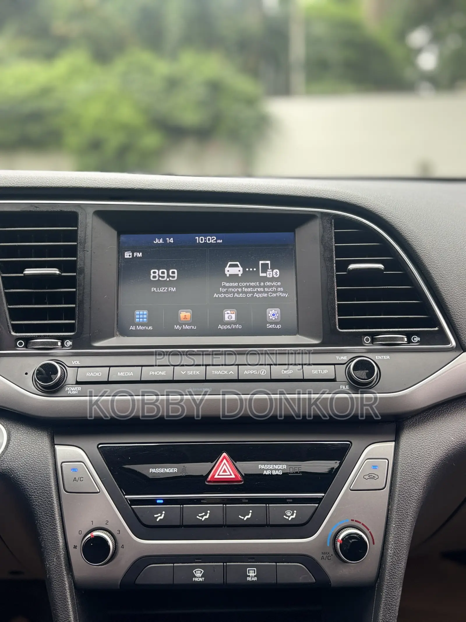 Hyundai Elantra SEL 2018 White