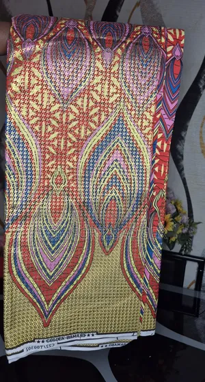 Stylish and Shiny African Print Available in 6 Yards
