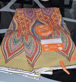 Stylish and Shiny African Print Available in 6 Yards