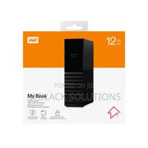 WD My Book 12TB Desktop External Hard Drive