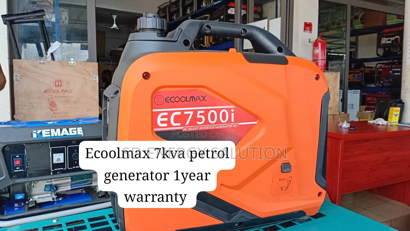Ecoolmax 7KVA Petrol Generator – Powerful Fuel Efficient Generator