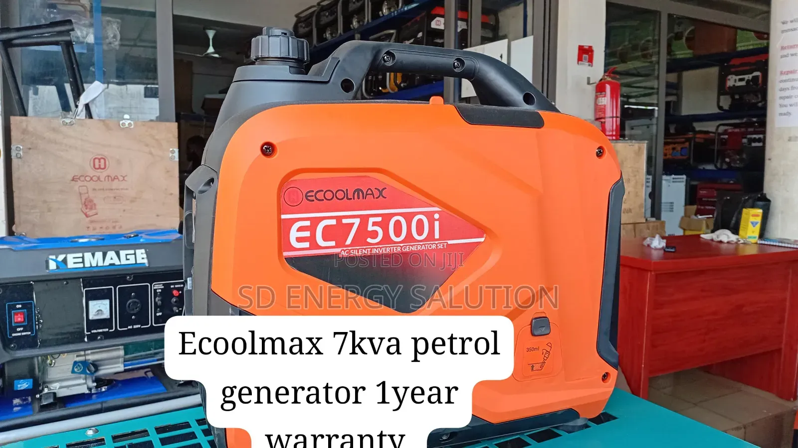 Ecoolmax 7KVA Petrol Generator – Powerful Fuel Efficient Generator