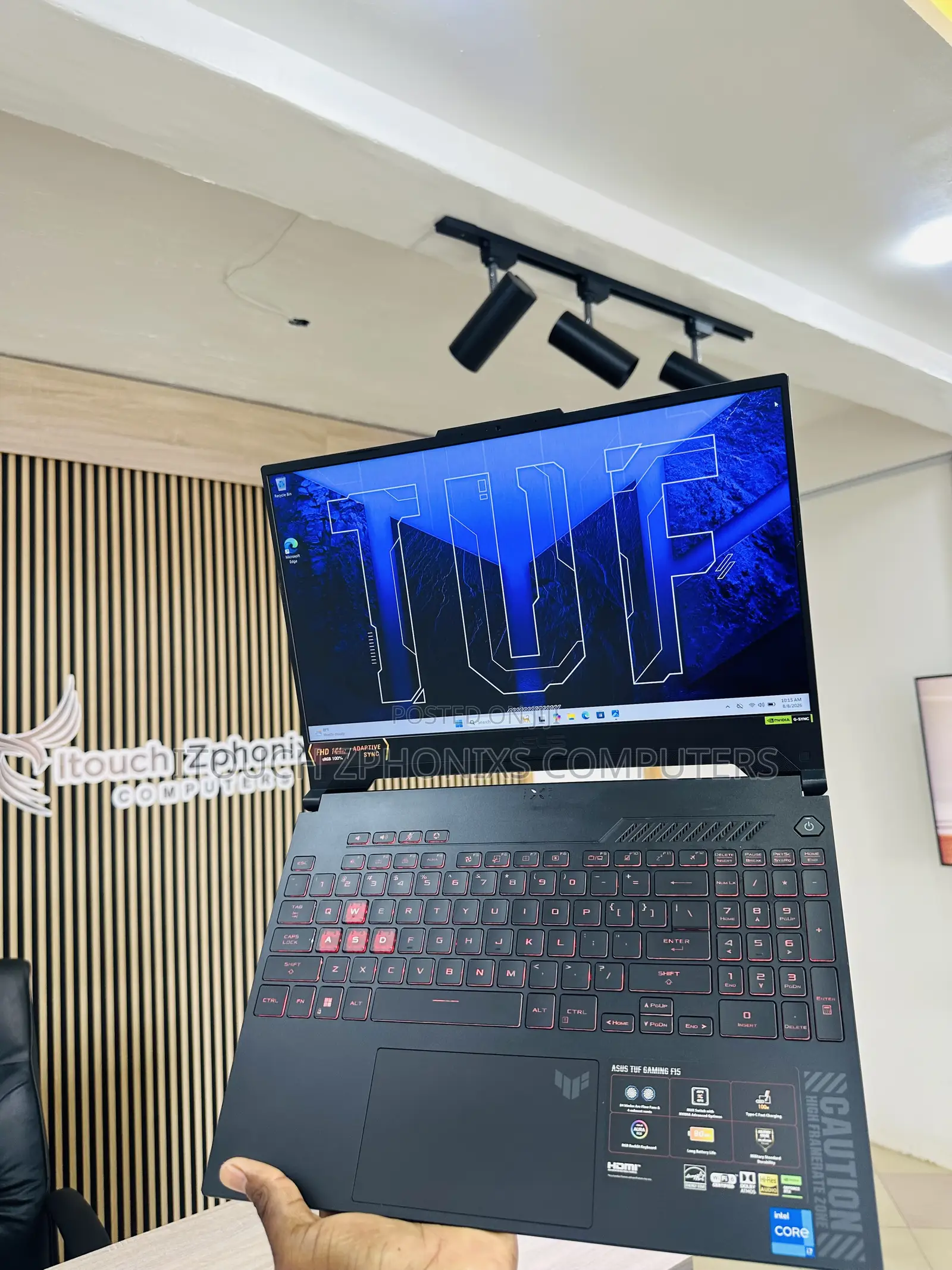 Laptop Asus TUF Gaming F15 16GB Intel Core i7 SSD 1T