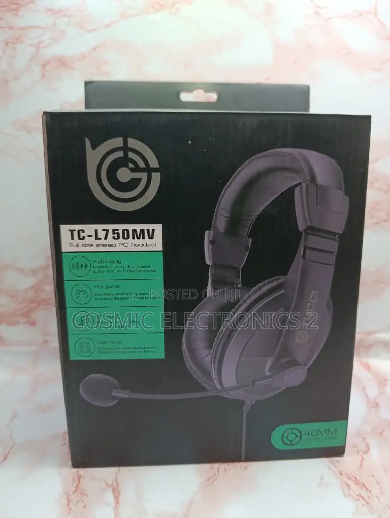 TC-L750MV Professional Stereo Gaming Headset