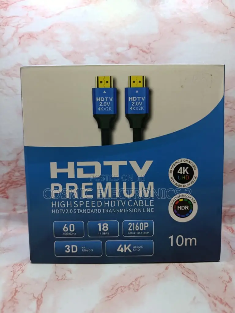 Premium 10M High-Speed HDTV 2.0 Cable Ultra HD
