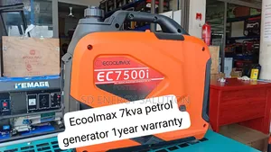 Ecoolmax 7KVA Silent Petrol Generator – Heavy Duty Performance