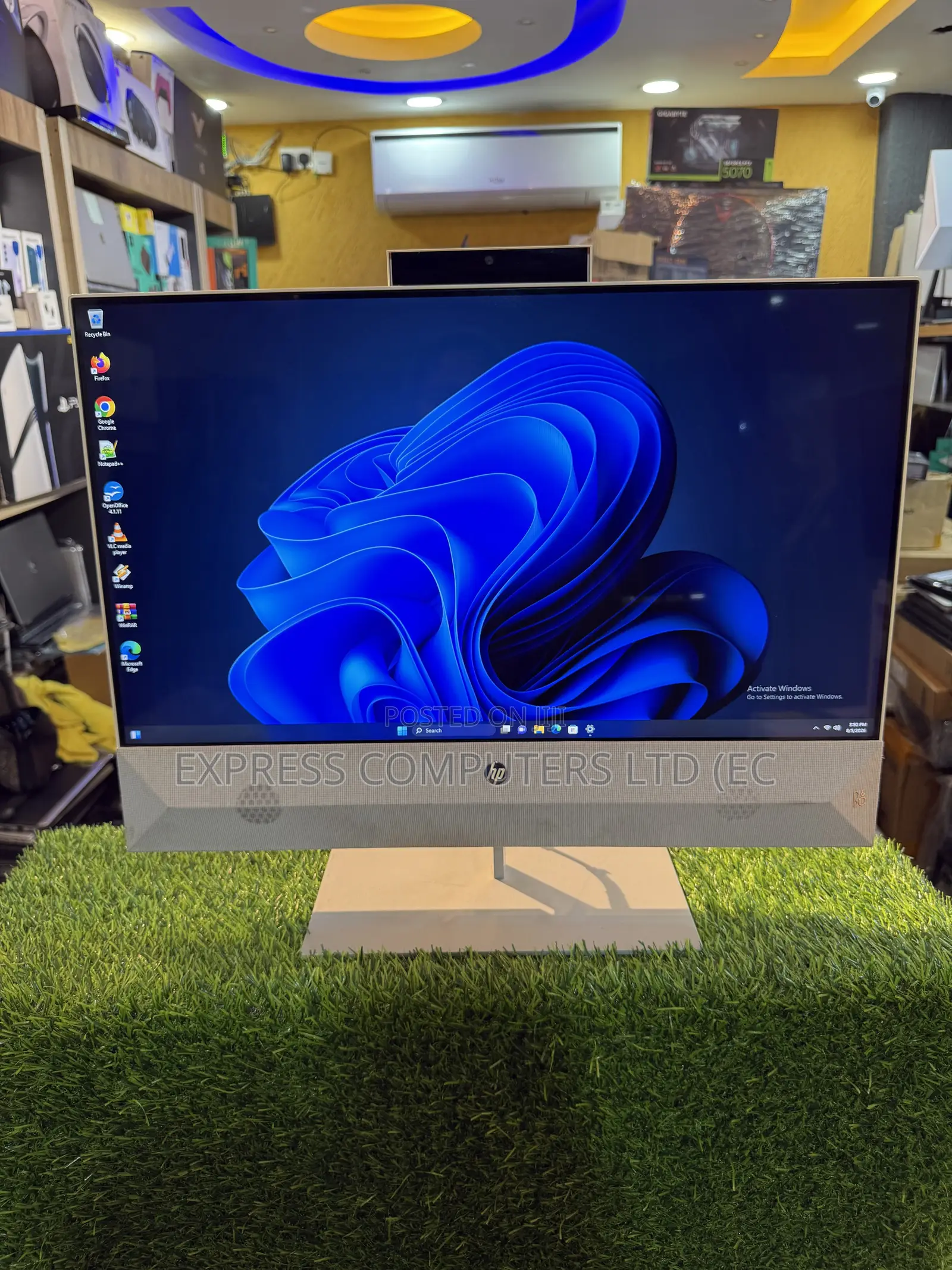 Desktop Computer HP Pavilion 24 16GB AMD Ryzen 5 SSD 1T