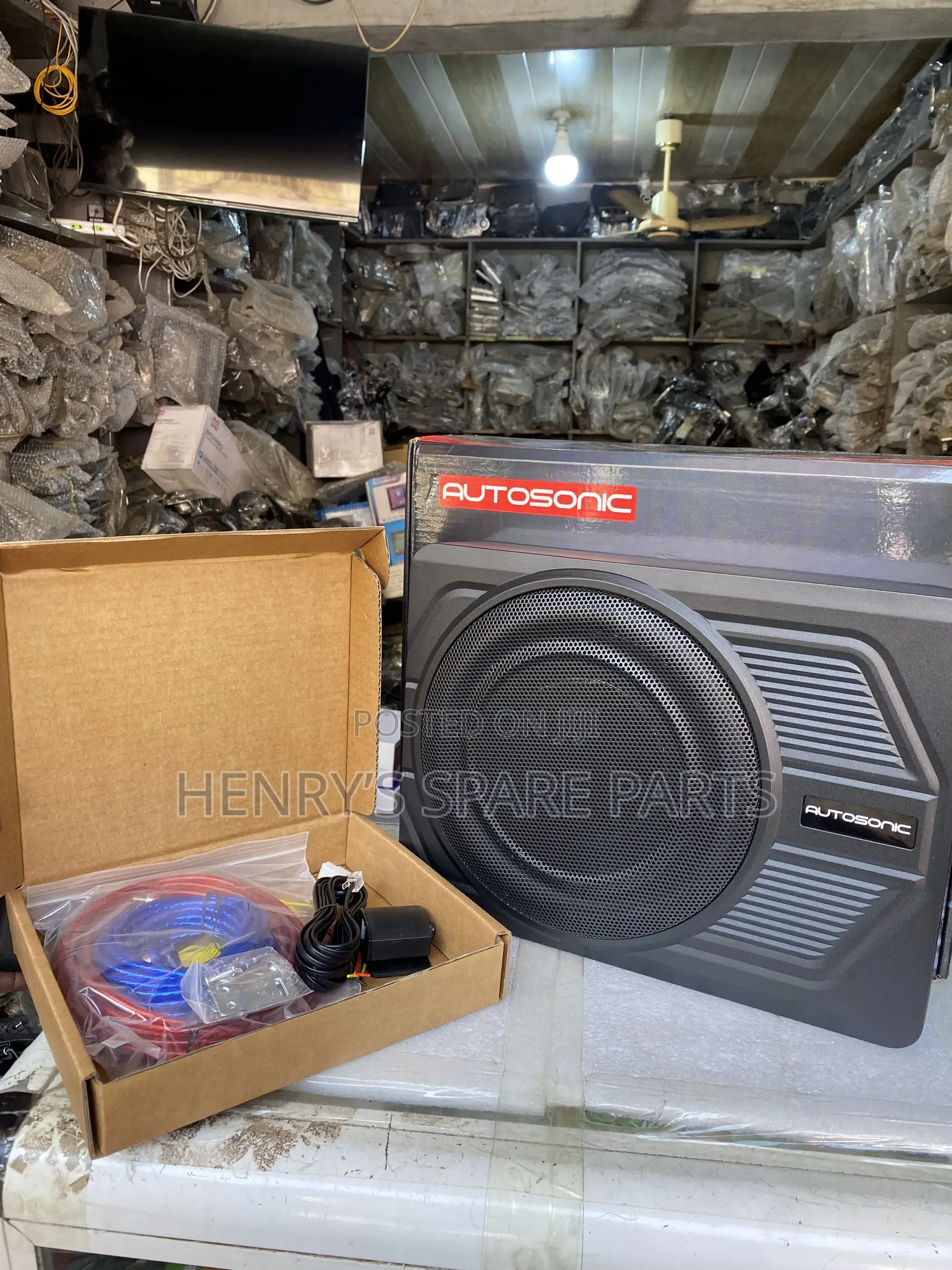 Subwoofer for Under Seat and Car Boot