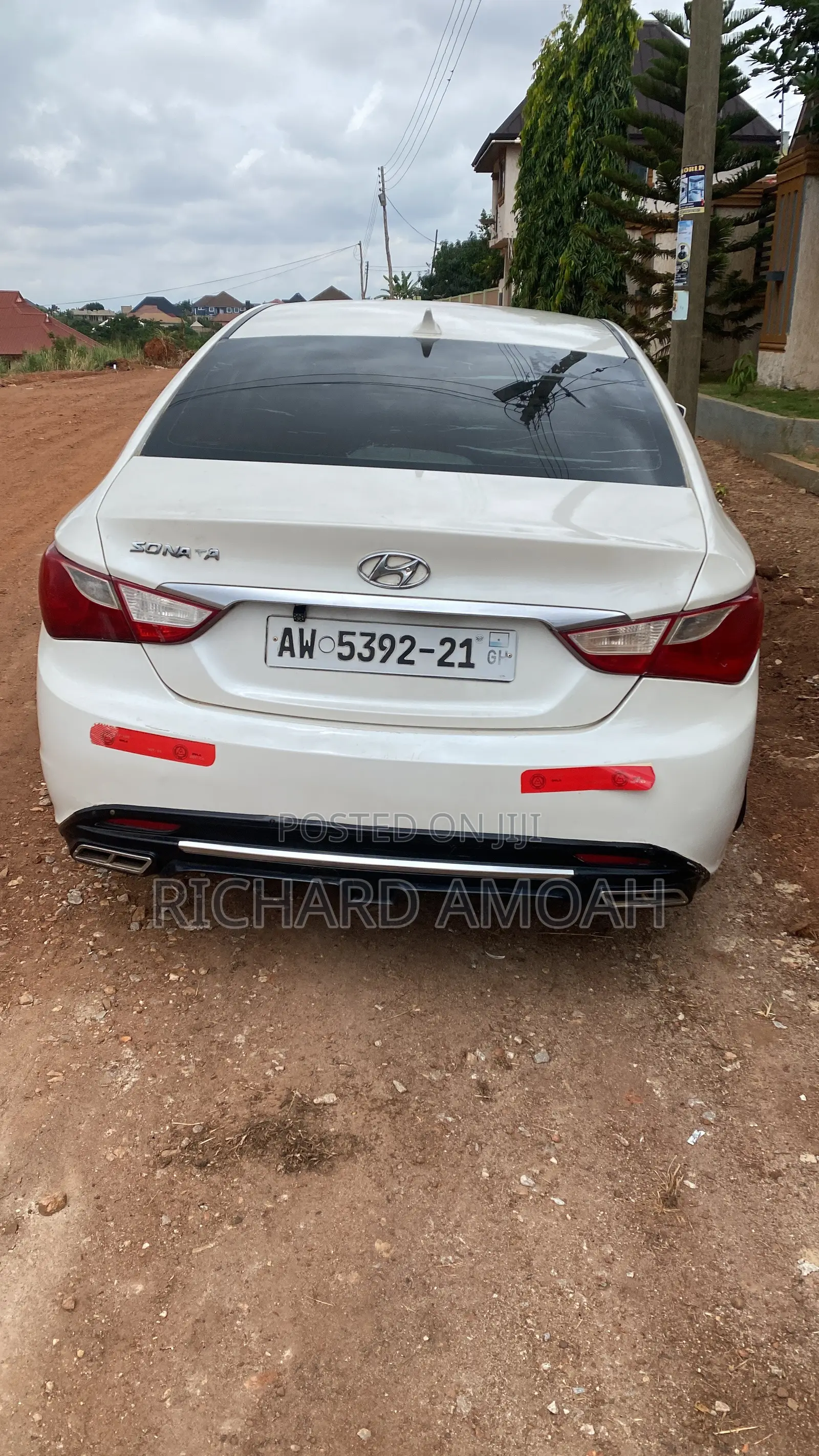 Hyundai Sonata GLS Sedan FWD (2.4L 4cyl 6A) 2012 White