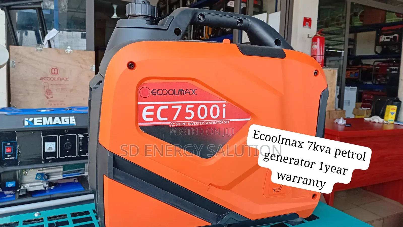 Ecoolmax 7KVA Petrol Generator – Durable Energy Efficient
