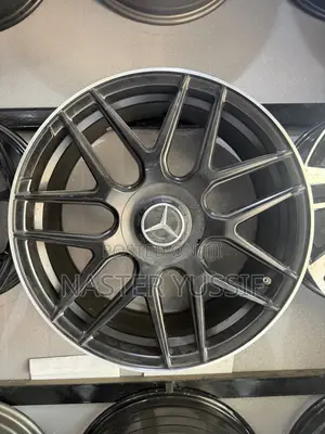 Mercedes Benz Rims Black Colour