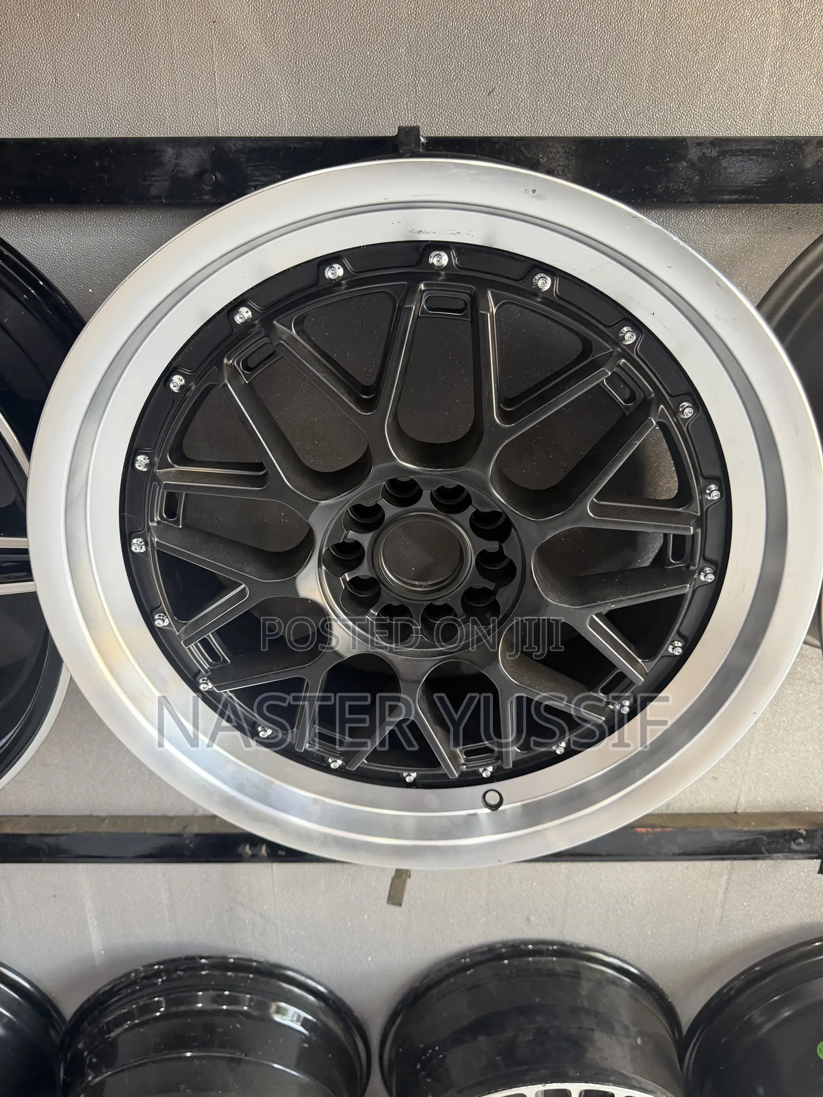 Mercedes Benz Rims Black Colour