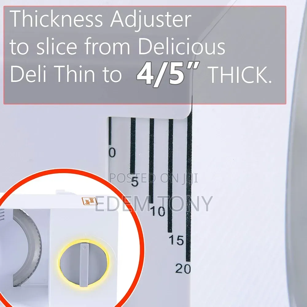 Nova Allesschneider -150w Electric Multi-Purpose Food Meat Slicer