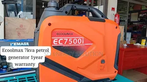Ecoolmax 7KVA Petrol Generator – Heavy Duty Emergency Backup