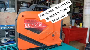 Ecoolmax 7KVA Petrol Generator – Strong, Silent Dependable