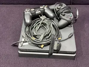 Ps4 Slim Jailbreak With 2 Controllers Loaded With Games