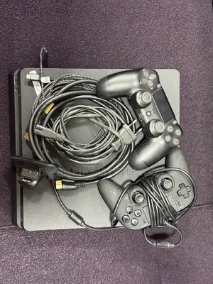 Ps4 Slim Jailbreak With 2 Controllers Loaded With Games