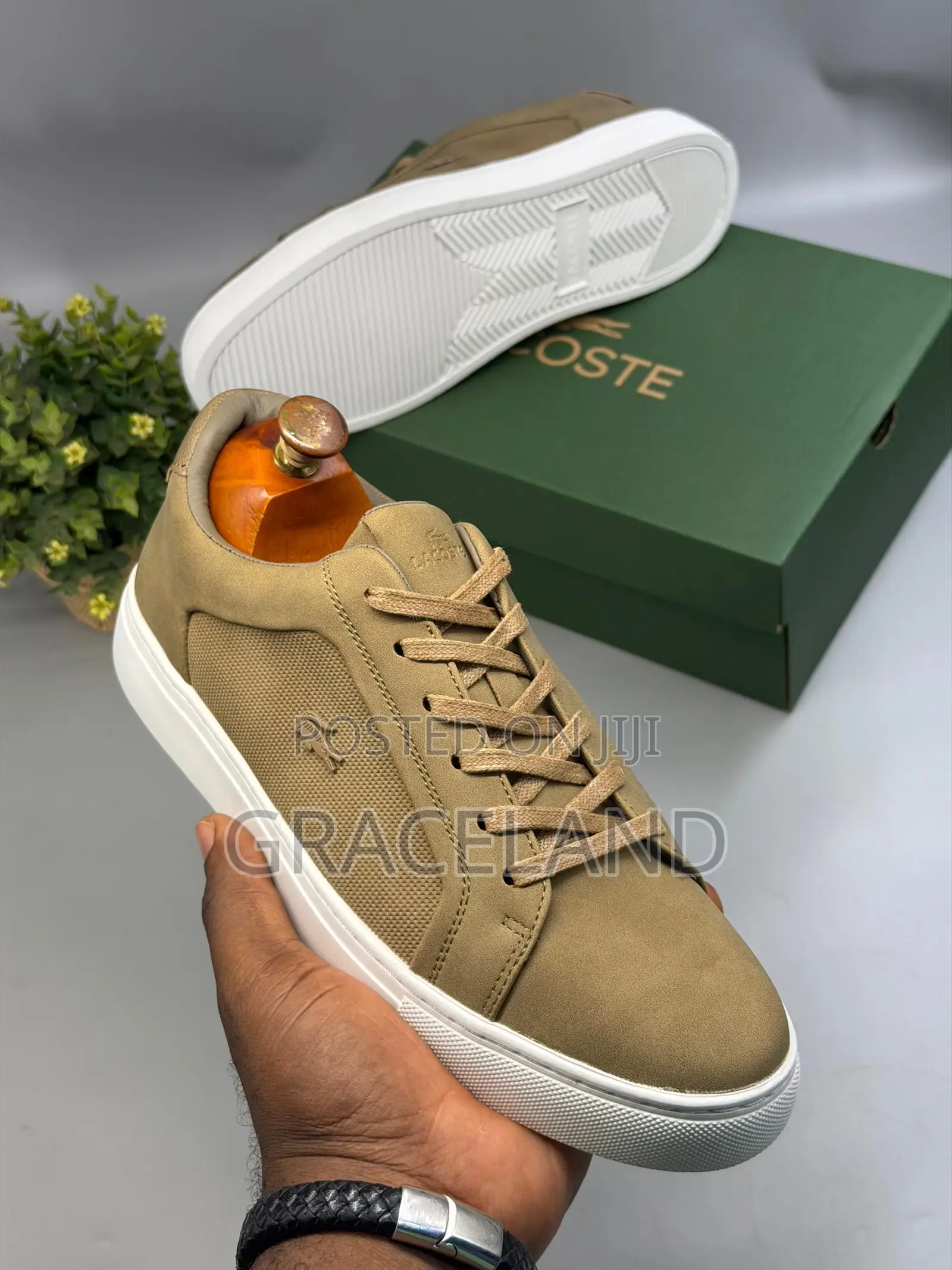 This Is Original Pure Leather Lacoste Shoe
