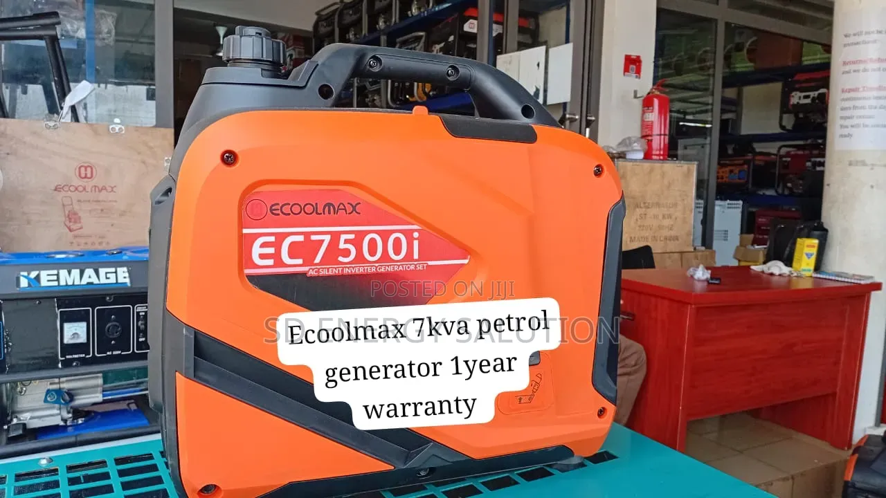 Ecoolmax 7kVA Petrol Generator – Energy Saving Generator