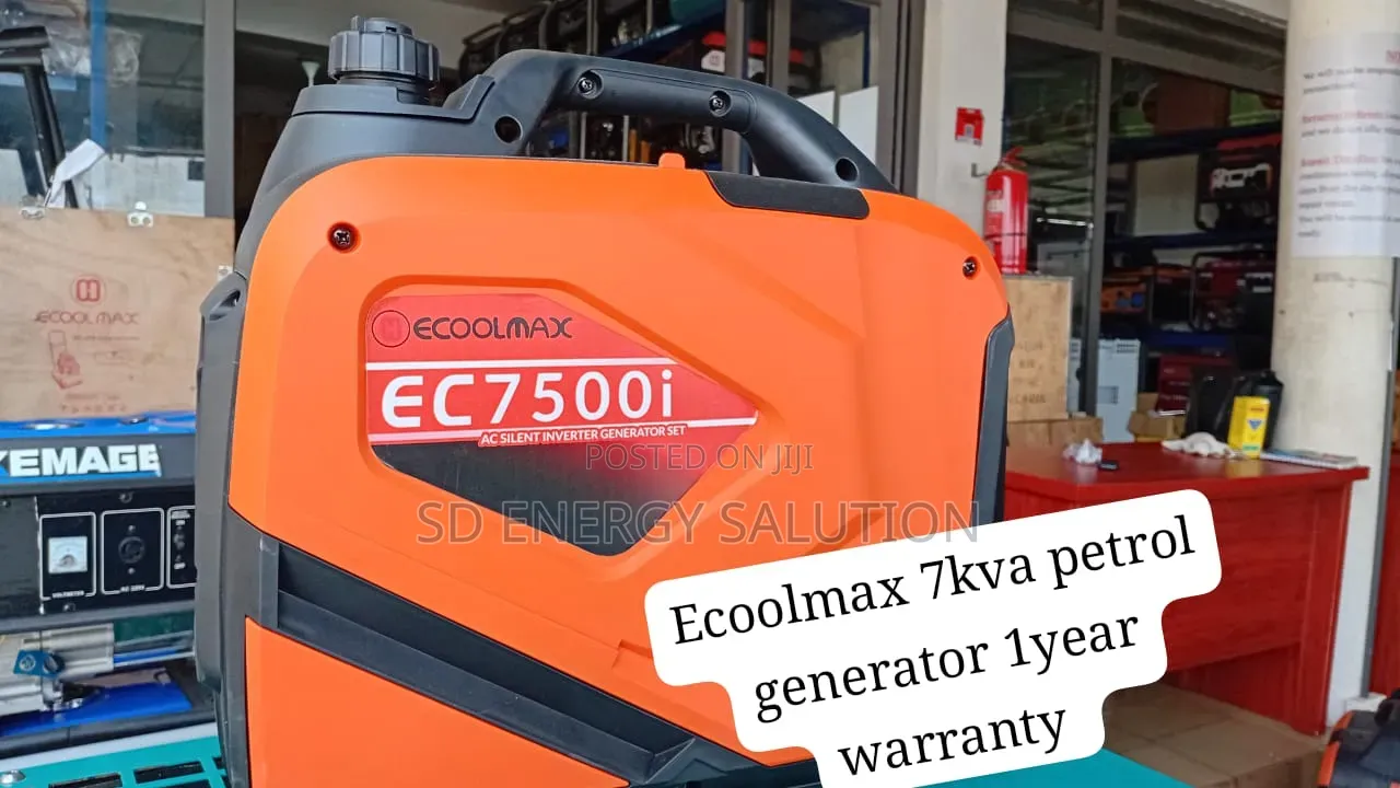 Ecoolmax 7kVA Petrol Generator – Energy Saving Generator