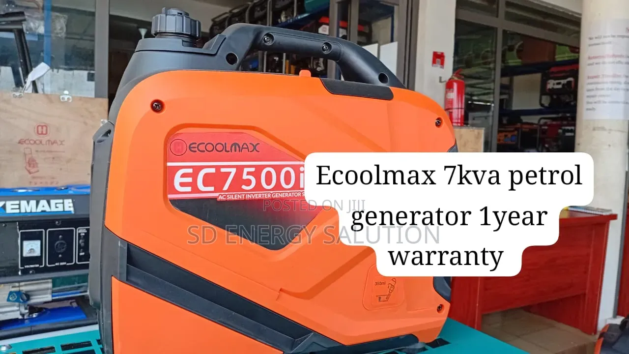 Ecoolmax 7kVA Petrol Generator – Energy Saving Generator