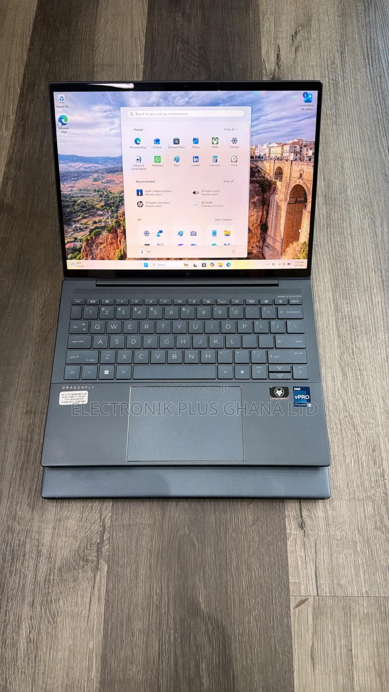 Laptop HP Elite Dragonfly G3 32GB Intel Core i7 SSD 512GB
