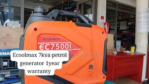 Ecoolmax 7kVA Petrol Generator – Rugged Efficient Design