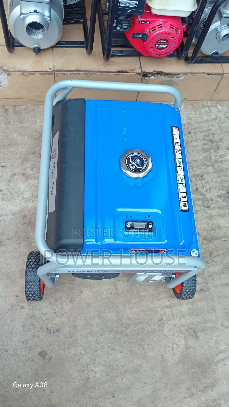 ECOOLMAX Heavy Duty Power Generator – Strong Petrol Engine