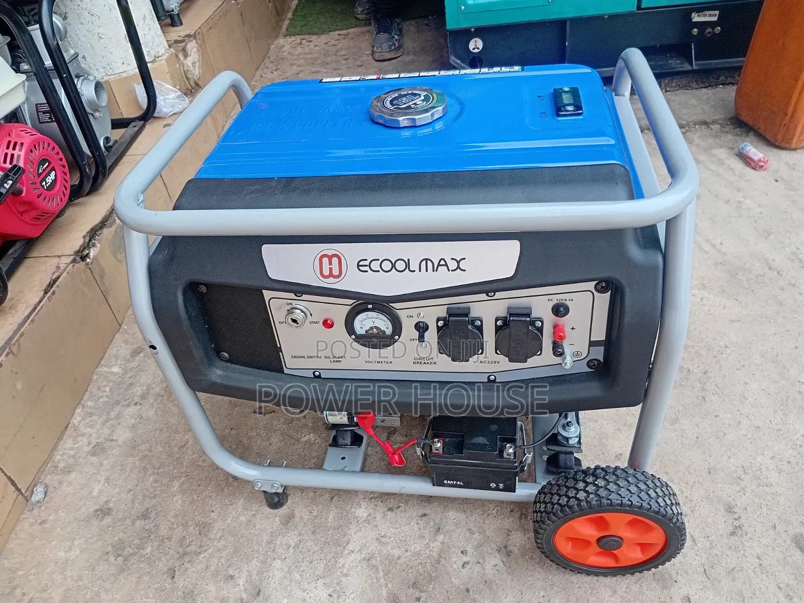 Reliable ECOOLMAX Petrol Generator – Quality You Can Trust