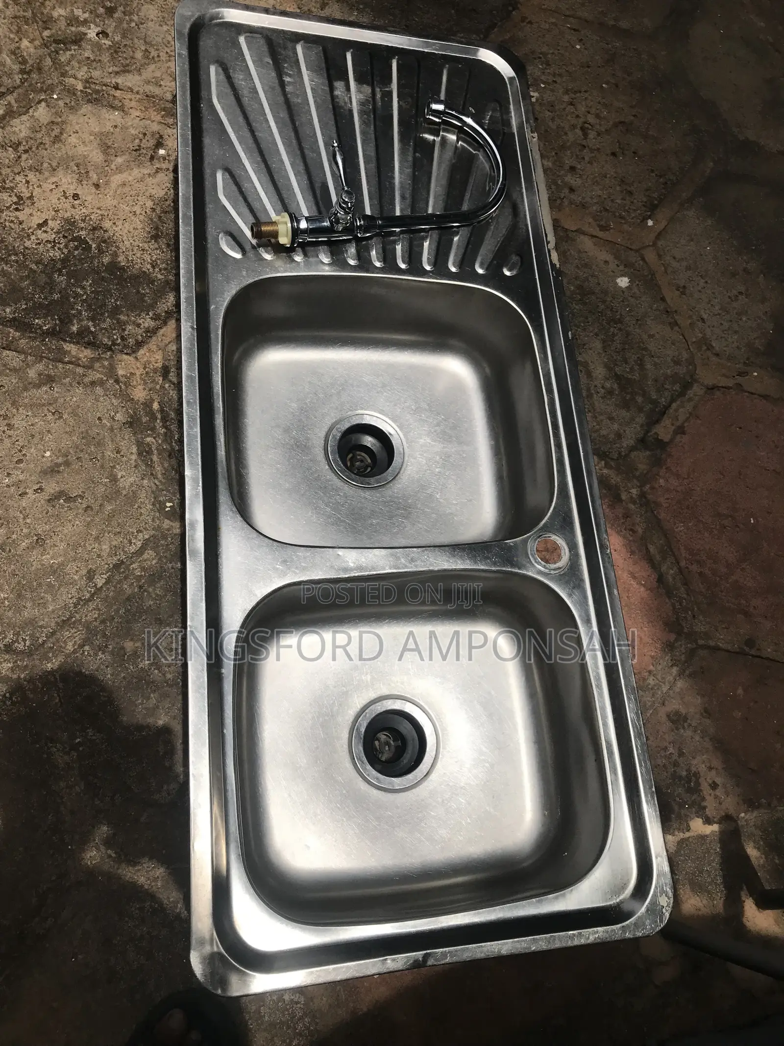 Kitchen Sink (Double) + Tap