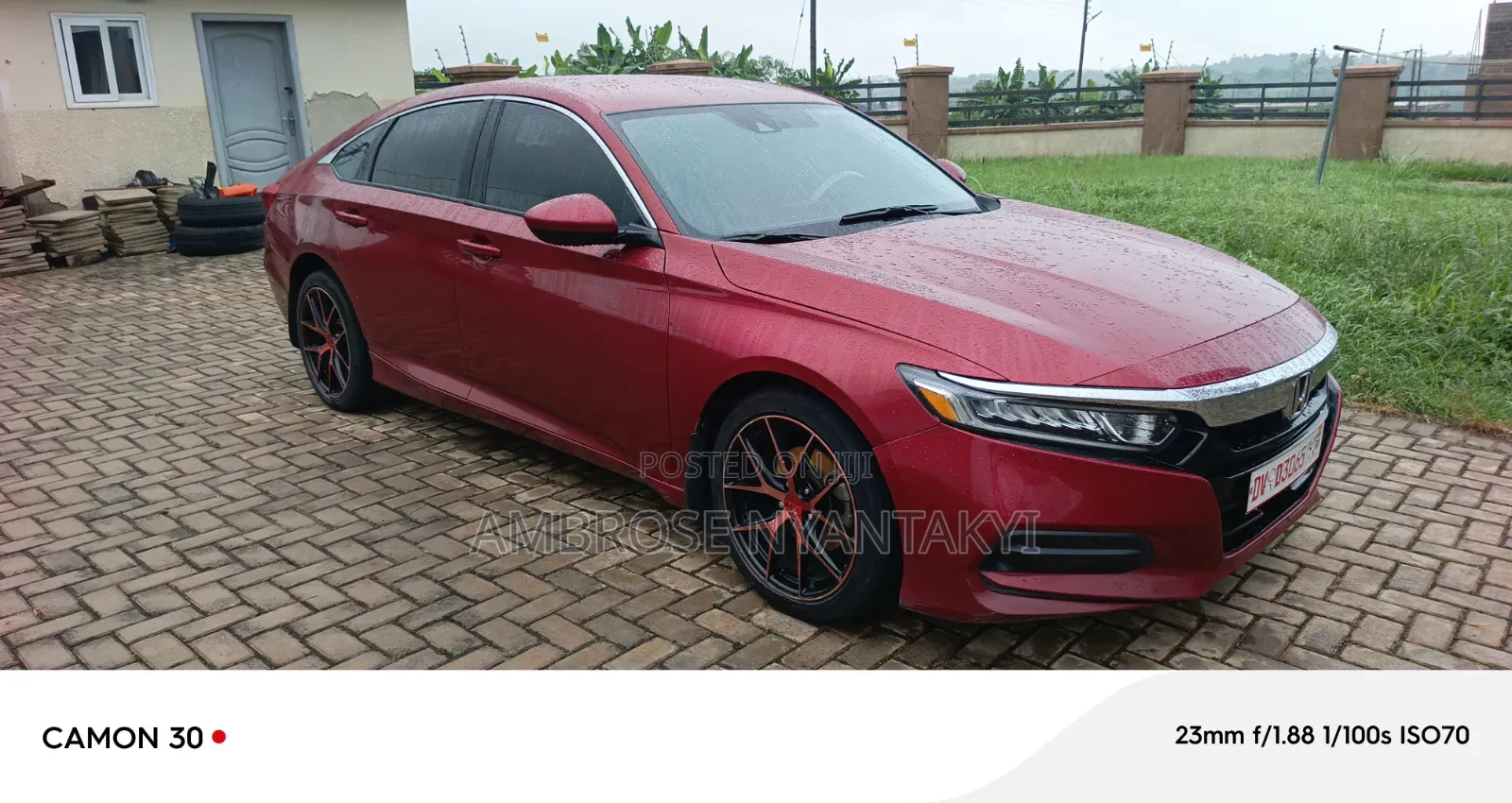 Honda Accord 2019 Red