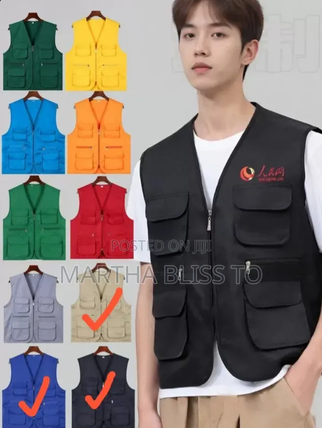 Media Vest Safety Vest