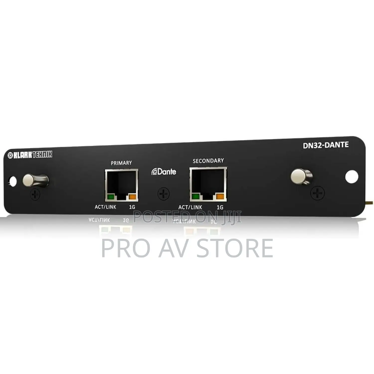 Klark Teknik DN32-DANTE 32x32-Ch Dante Expansion Module