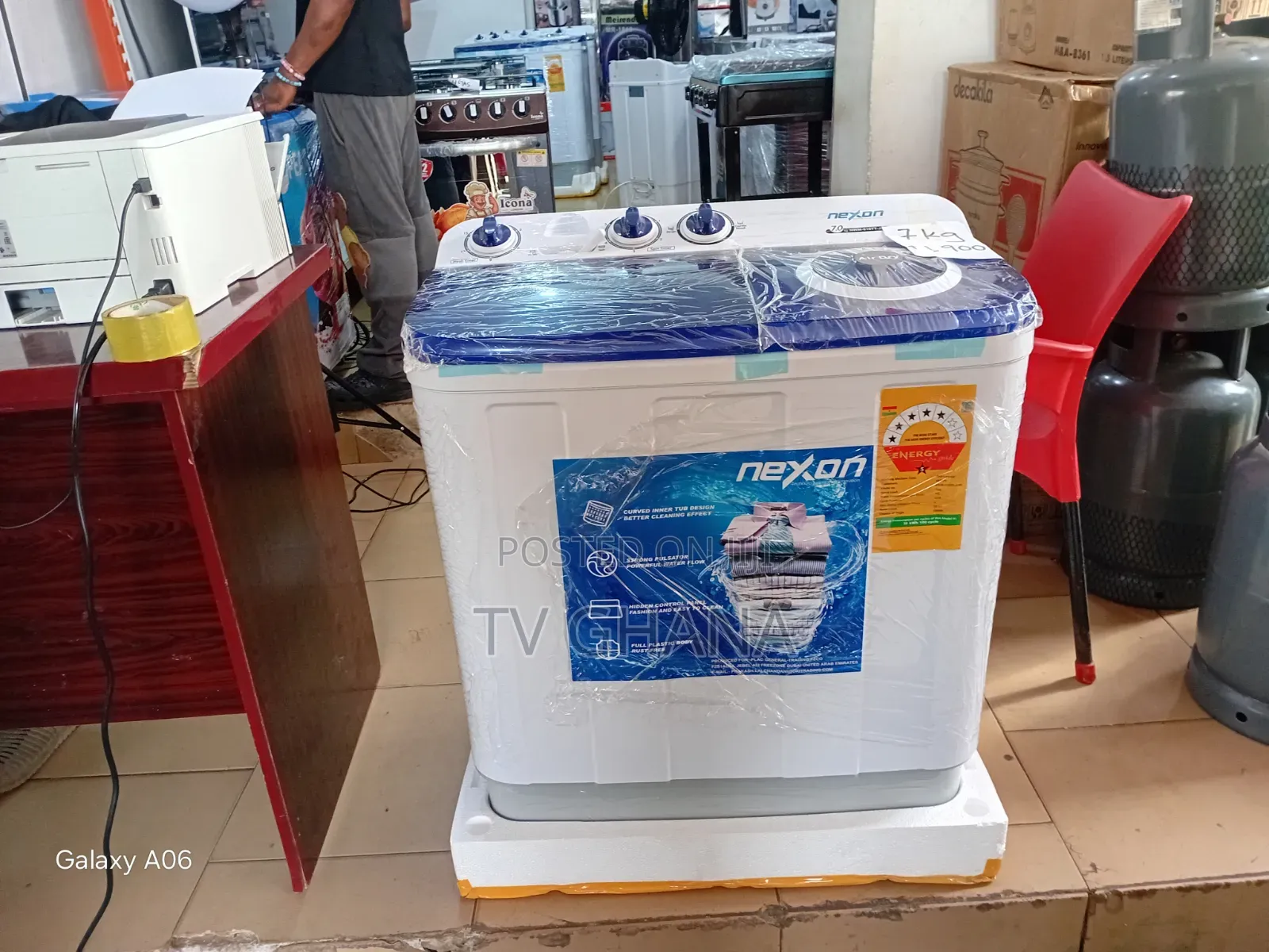 Nexon 7KG Automatic Washing Machine – Powerful Efficient7kg