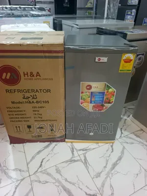 H a 86ltr Table Top Fridge
