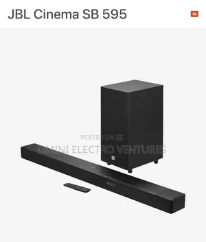 Immersive Sound JBL Cinema 595 Sound Bar With Sub Woofer
