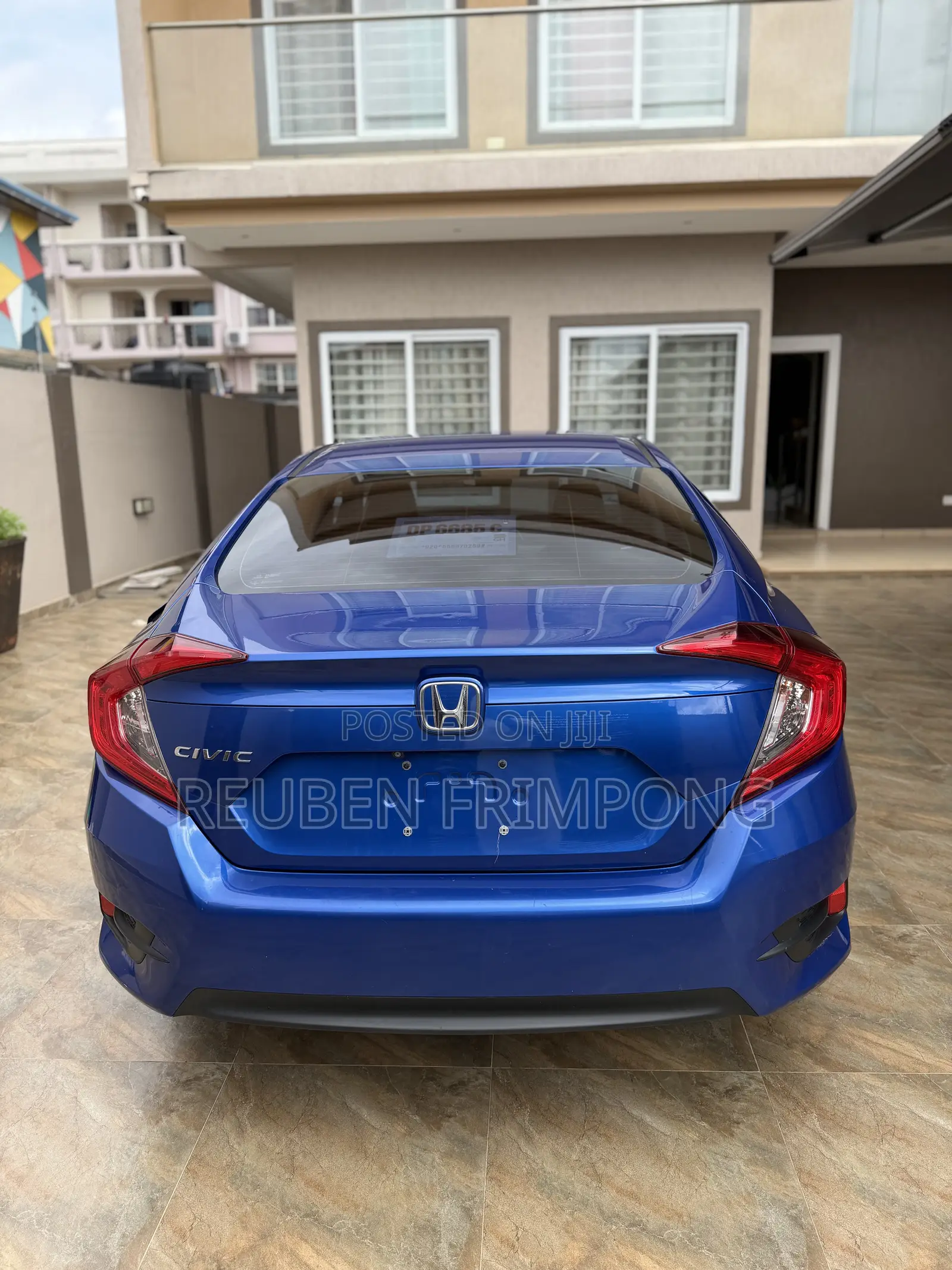 Honda Civic 2017 Blue