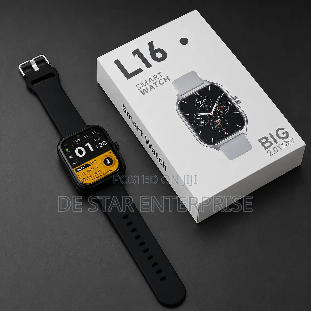 Smart Watch – 2.01” Full Touchscreen Smartwatch