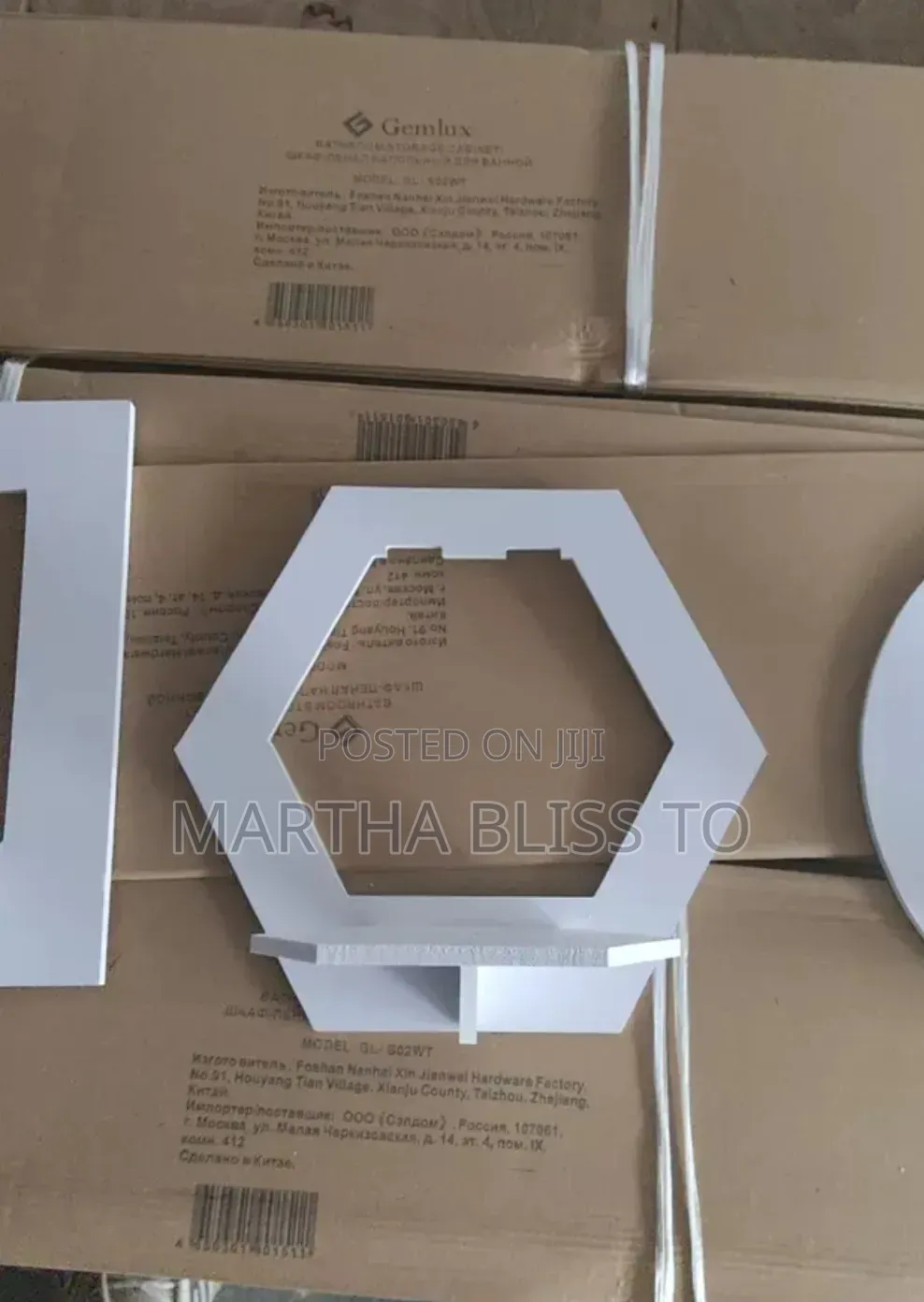 Acrylic Wall Shelves 3in1