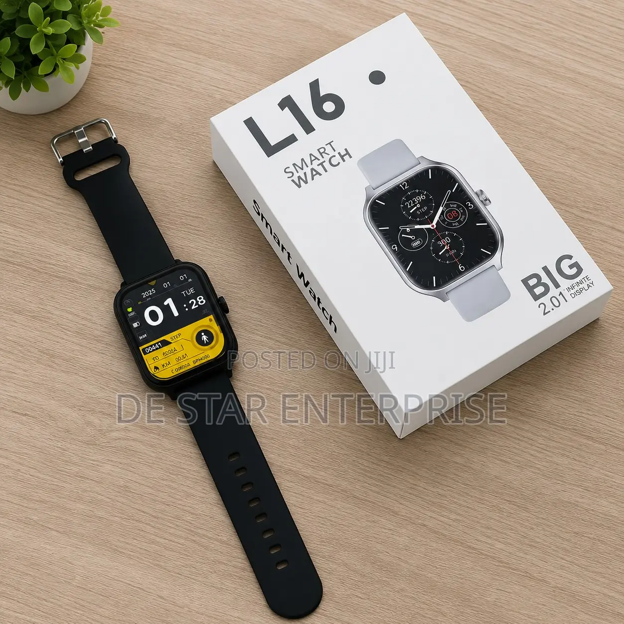 Pro Smart Watch – Bluetooth Fitness Features