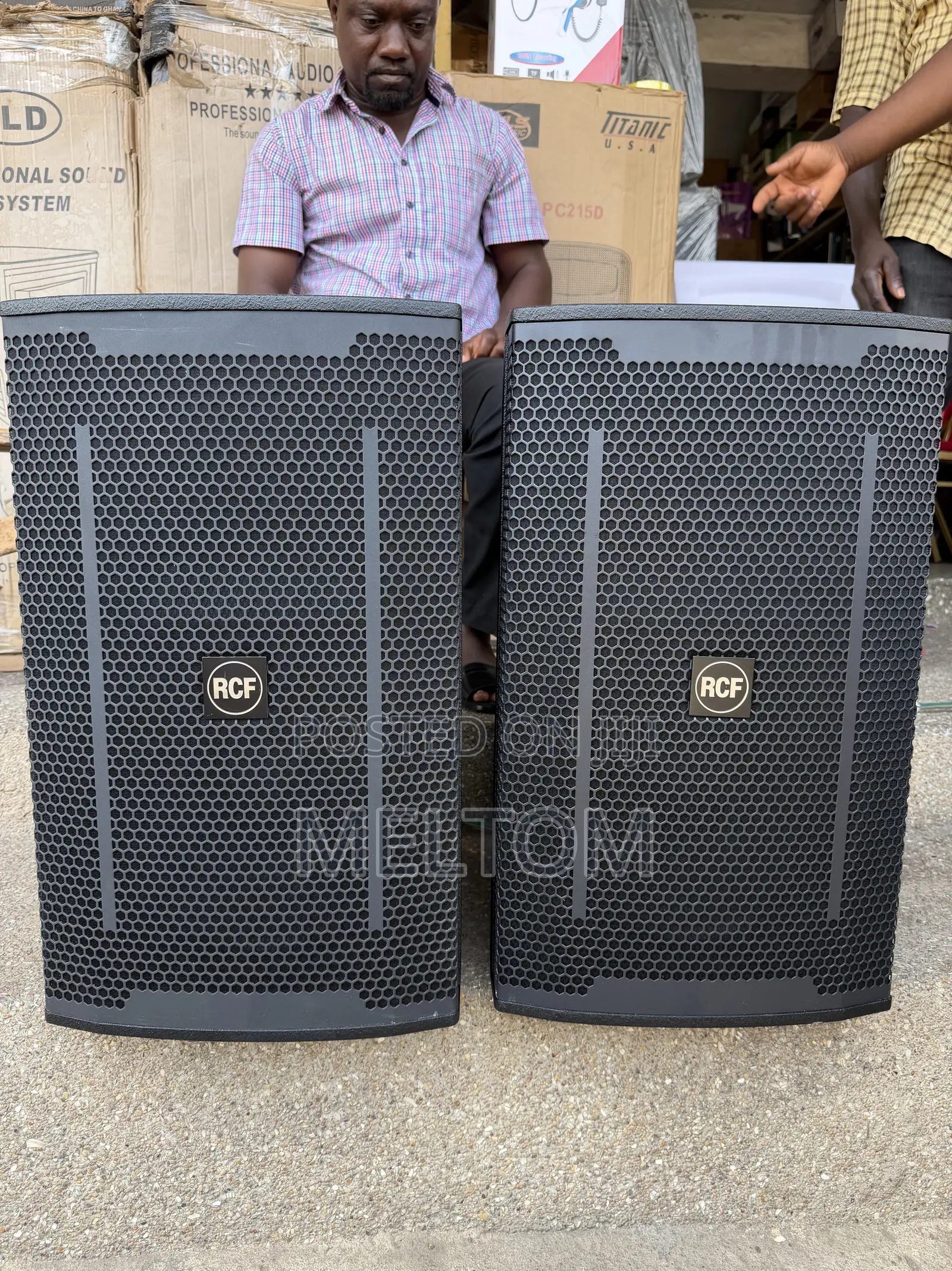 RCF Dxf7012 12inches Passive Speaker(1pair)
