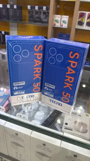 New Tecno Spark 50 128 GB Black