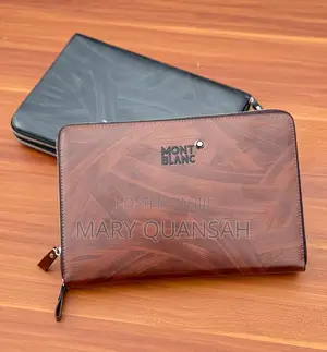 Mont Blanc Hand Clutch Double Zip