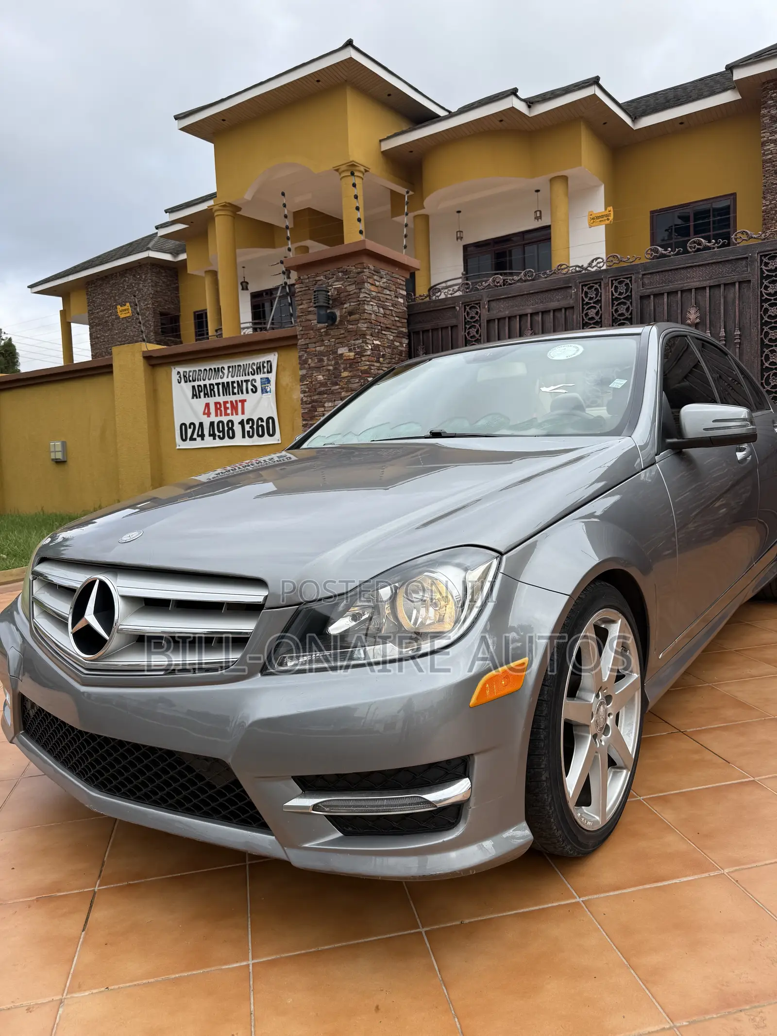 Mercedes-Benz C250 2014 Gray