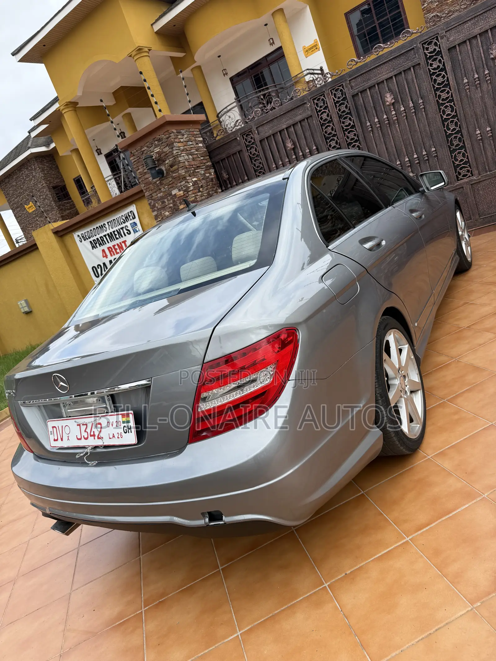Mercedes-Benz C250 2014 Gray