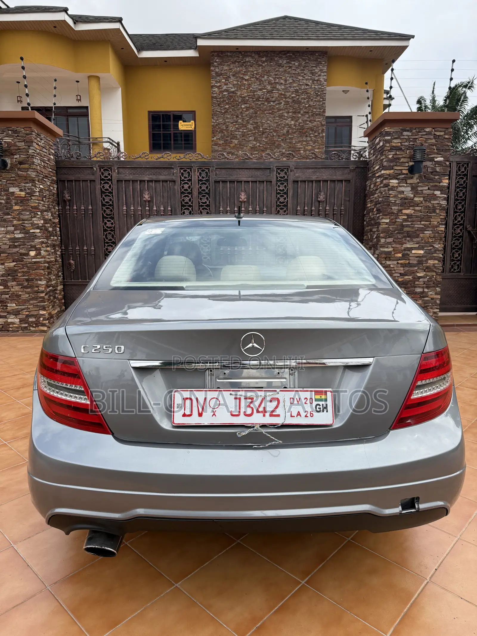 Mercedes-Benz C250 2014 Gray