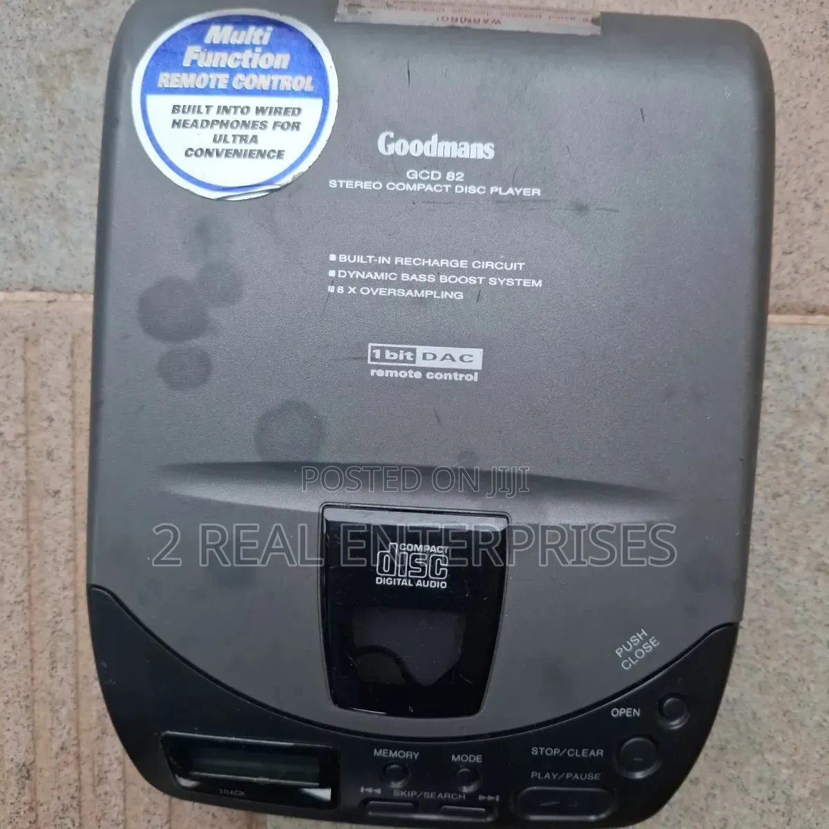 Goodmans GCD 82 Stereo Compact Disc Player